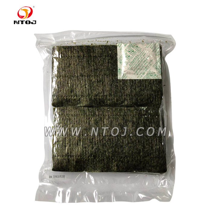 half size roasted seaweed